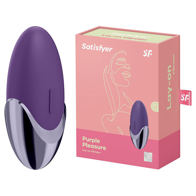 Satisfyer Purple Pleasure - Purple USB Rechargeable Stimulator Satisfyer